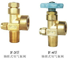 F-3.4軸聯式氧氣瓶閥